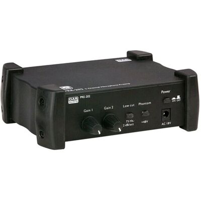 DAP-Audio PRE-202 Préampli micro - Outil audio compact 2 canaux - Publicité DAP-Audio PRE-202 Préampli micro - Outil audio compact 2 canaux - Publicité