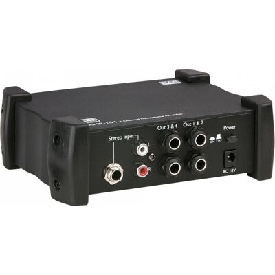 Amplificateur pour casque DAP Audio AMP-104 4 canaux - Équipement audio - Publicité Amplificateur pour casque DAP Audio AMP-104 4 canaux - Équipement audio - Publicité