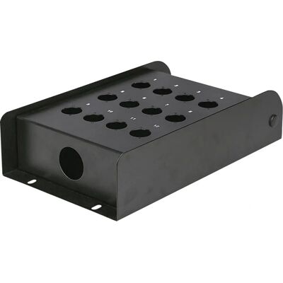 DAP-Audio Podiumbox - 12 Gaten - Zwart DAP-Audio Podiumbox - 12 Gaten - Zwart