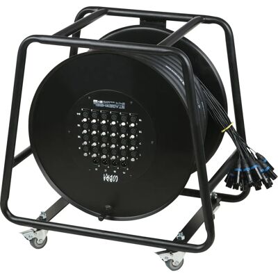 DAP CobraX Stagewheel 24/4 30m - Stage box & stage drums DAP CobraX Stagewheel 24/4 30m - Stage box & stage drums