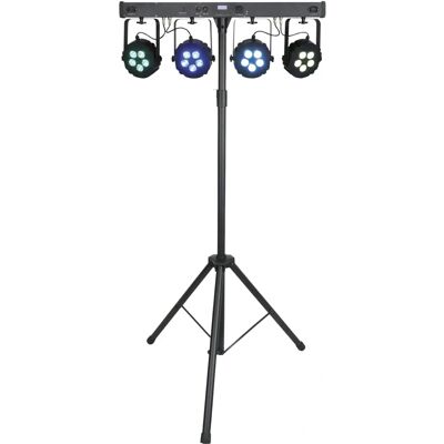 Showtec Compact Power Lightset 4 RGBW - LED Podiumverlichting Showtec Compact Power Lightset 4 RGBW - LED Podiumverlichting