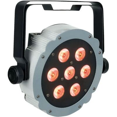 Showtec Grå Compact Par 7 Q4 LED - LED PAR-lys Showtec Grå Compact Par 7 Q4 LED - LED PAR-lys