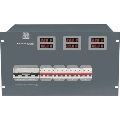 Distributeur d'énergie Showgear PSA-125A4C - 4 sorties, CEE, 125A - Publicité Distributeur d'énergie Showgear PSA-125A4C - 4 sorties, CEE, 125A - Publicité