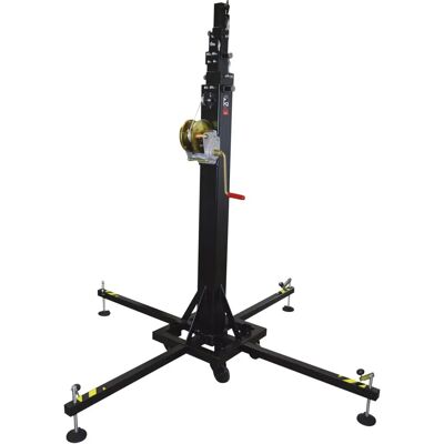 Showgear MT-300 Stalen Hublift - 6,1m, 300kg, Zwart Showgear MT-300 Stalen Hublift - 6,1m, 300kg, Zwart