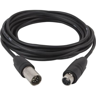 DAP-Audio FL83 - IP65 DMX/AES-EBU XLR/M 5P to XLR/F 5P Neutrik XX HD XX HD 10 m DAP-Audio FL83 - IP65 DMX/AES-EBU XLR/M 5P to XLR/F 5P Neutrik XX HD XX HD 10 m