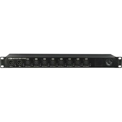 Showtec Pro DMX Forsterker med OLED - 2-8 Kanaler Showtec Pro DMX Forsterker med OLED - 2-8 Kanaler