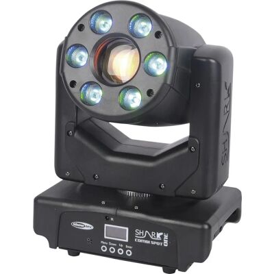 Showtec Shark Combi Spot One - Innendørs Moving Head med 30W Spot & RGBW Wash Showtec Shark Combi Spot One - Innendørs Moving Head med 30W Spot & RGBW Wash