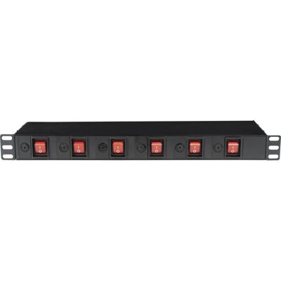 Showgear 19" 1U Multiprise - Distributeur électrique en rack - Publicité Showgear 19" 1U Multiprise - Distributeur électrique en rack - Publicité