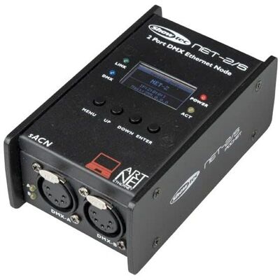 Showtec Showtec NET-2/5 Pocket Artnet Node - Netzwerkknoten für Lichtsteuerung Showtec Showtec NET-2/5 Pocket Artnet Node - Netzwerkknoten für Lichtsteuerung
