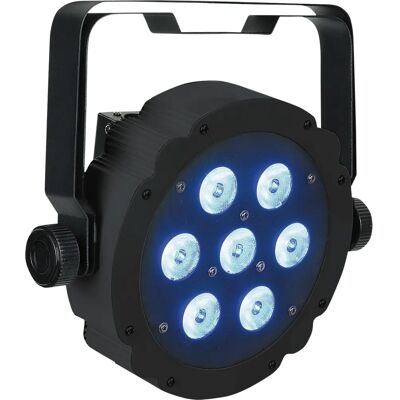 Showtec Compact Par 7 Q4 RGBW LED - Svart - Innendekorasjon Showtec Compact Par 7 Q4 RGBW LED - Svart - Innendekorasjon