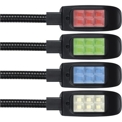 Showgear GooseLight XLR - RGBW 45cm - Dimmbar Leuchte Showgear GooseLight XLR - RGBW 45cm - Dimmbar Leuchte
