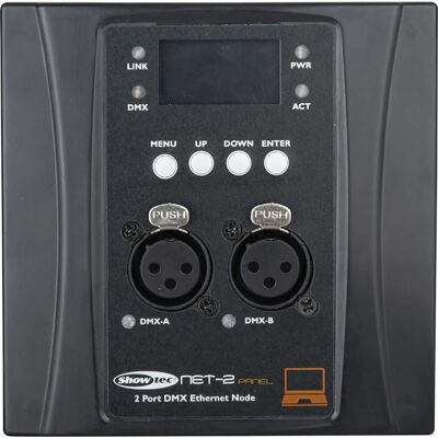 Showtec NET-2 - DMX Netzwerk Router mit 2 Universen Showtec NET-2 - DMX Netzwerk Router mit 2 Universen