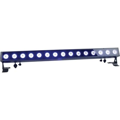 Barre LED Showtec Q6 Tour - RGBWA UV, 15x 10W, Extérieur, IP65 - Publicité Barre LED Showtec Q6 Tour - RGBWA UV, 15x 10W, Extérieur, IP65 - Publicité