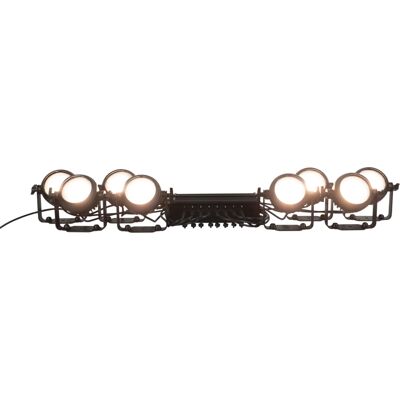 Showtec Marque FLEX Blaze Ensemble de 8 blinders LED - Set de blinders LED - Publicité Showtec Marque FLEX Blaze Ensemble de 8 blinders LED - Set de blinders LED - Publicité