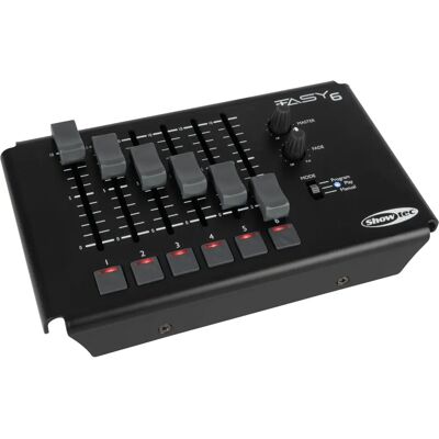 Showtec Easy 6 Lightcontroller - Compact 6-Kanaals DMX Showtec Easy 6 Lightcontroller - Compact 6-Kanaals DMX
