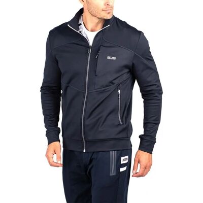 Sjeng Sports Rally -2 zakken +ritsen - Blauw - Maat Medium - Jas Sjeng Sports Rally -2 zakken +ritsen - Blauw - Maat Medium - Jas