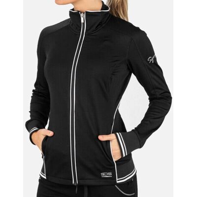 Sjeng Sports Suri Jacke - Vochtregulerend, Zwart, Vrouw Sjeng Sports Suri Jacke - Vochtregulerend, Zwart, Vrouw