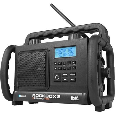 Perfectpro RockBox 2 Radio Portable - Construction IP65 - Publicité Perfectpro RockBox 2 Radio Portable - Construction IP65 - Publicité
