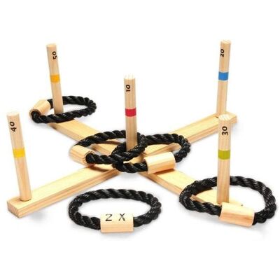BS Toys Houten Ringwerpspel - Ring Toss Game BS Toys Houten Ringwerpspel - Ring Toss Game