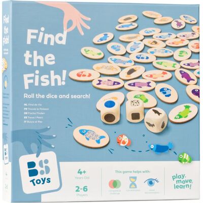BS Toys GA320 Jeu de Société Poisson - Jeu Éducatif pour Enfants - Publicité BS Toys GA320 Jeu de Société Poisson - Jeu Éducatif pour Enfants - Publicité