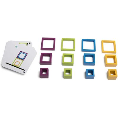 BS Toys Jeu de Construction en Bois - Jouet Éducatif pour Enfants BS Toys Jeu de Construction en Bois - Jouet Éducatif pour Enfants