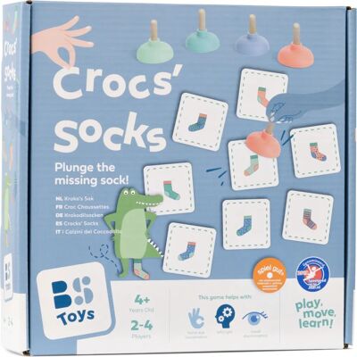 BS Kinderspiel Krokodils Socken - Gesellschaftsspiel BS Kinderspiel Krokodils Socken - Gesellschaftsspiel