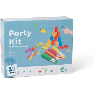 BS Toys Party Kit - Corsa con sacco, uova e cucchiaio BS Toys Party Kit - Corsa con sacco, uova e cucchiaio