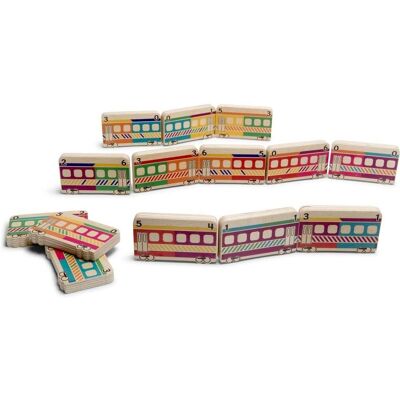 BS Toys Holz Domino Zug - Lernspiel & Kreativ Spiel BS Toys Holz Domino Zug - Lernspiel & Kreativ Spiel