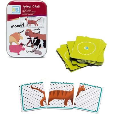 BS Toys Conversations Animales - Jeu Éducatif pour Enfants - Publicité BS Toys Conversations Animales - Jeu Éducatif pour Enfants - Publicité