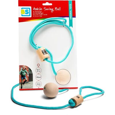 BS Toys Enkelspringbal - Blau - Springseil - Kinder 6+ BS Toys Enkelspringbal - Blau - Springseil - Kinder 6+
