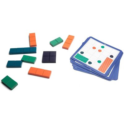 BS Toys Holz-Quadratpuzzle - Formspiel - Lernspiel BS Toys Holz-Quadratpuzzle - Formspiel - Lernspiel