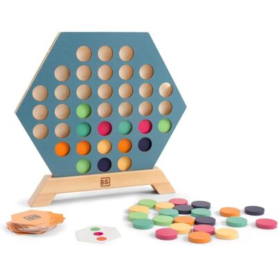 BS Toys 3 En Ligne Multi Couleurs - Jeu de Société BS Toys 3 En Ligne Multi Couleurs - Jeu de Société