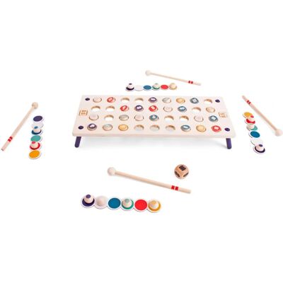 BS Toys Jeu de Formes en Bois - Réaction et Concentration BS Toys Jeu de Formes en Bois - Réaction et Concentration