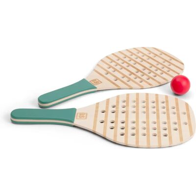 BS Toys Paddle Rackets - Grün, Holz Sperrholz 2 stk BS Toys Paddle Rackets - Grün, Holz Sperrholz 2 stk