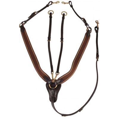 Horka Cob Équipement Élastique pour Chevaux - Marron - Publicité Horka Cob Équipement Élastique pour Chevaux - Marron - Publicité
