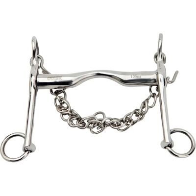 Horka Rostfritt Stål Weymouth Pferdegebiss - Silber 12,5 cm Horka Rostfritt Stål Weymouth Pferdegebiss - Silber 12,5 cm