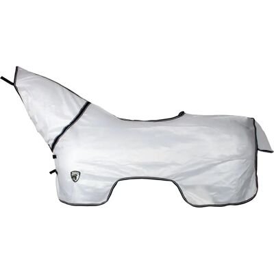 HORKA Pferde Fliegenschutzmaske - Zebra Muster - Mesh-Gewebe - Fester Hals - Pferdezubehör HORKA Pferde Fliegenschutzmaske - Zebra Muster - Mesh-Gewebe - Fester Hals - Pferdezubehör