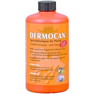 Shampoing pour chevaux HORKA Dermocan - Soin des cheveux - Publicité Shampoing pour chevaux HORKA Dermocan - Soin des cheveux - Publicité