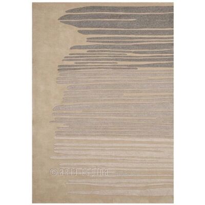 Tapis Beige Arte Espina - Tufté main - 70x140 cm - Adapté au chauffage par le sol - Publicité Tapis Beige Arte Espina - Tufté main - 70x140 cm - Adapté au chauffage par le sol - Publicité