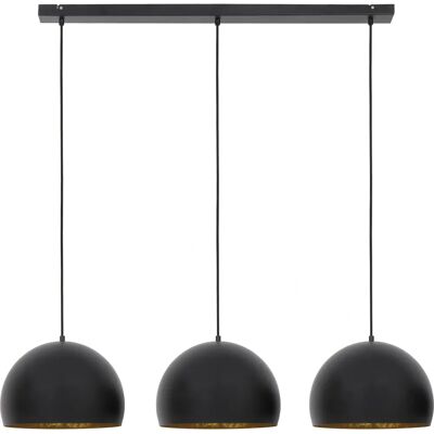 Light&Living Lámpara Colgante Jaicey - Negra - 120x33x25cm - 3L - Moderna Light&Living Lámpara Colgante Jaicey - Negra - 120x33x25cm - 3L - Moderna
