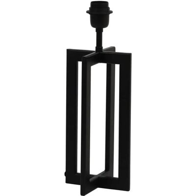 Base de lámpara de Metal Negro Light & Living Mace - 15x35cm - Sala Base de lámpara de Metal Negro Light & Living Mace - 15x35cm - Sala