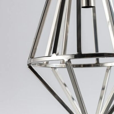 Dekoria Talisa 59cm Srebrna Lampa wisząca - Rodzaj produktu Dekoria Talisa 59cm Srebrna Lampa wisząca - Rodzaj produktu
