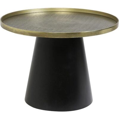Mesa auxiliar de bronce Light & Living - Estilo industrial Mesa auxiliar de bronce Light & Living - Estilo industrial