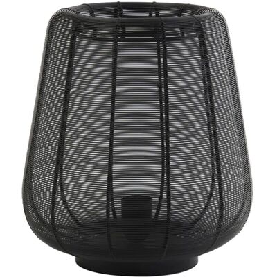 Light & Living Modelo 3238ZW Lámpara de mesa de metal negro Light & Living Modelo 3238ZW Lámpara de mesa de metal negro