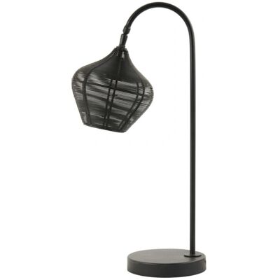 Light & Living Zwarte Tafellamp - 1863012 Light & Living Zwarte Tafellamp - 1863012