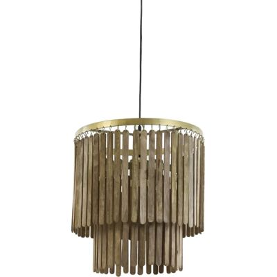 Lámpara colgante marrón Light And Living - Estilo exótico Lámpara colgante marrón Light And Living - Estilo exótico