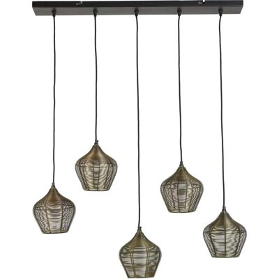 Lámpara colgante oriental Light & Living - 5 puntos - E27 - 60W - Modern Lámpara colgante oriental Light & Living - 5 puntos - E27 - 60W - Modern