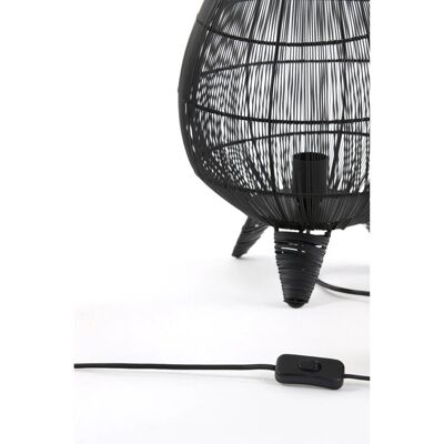 Light&Living Yumi Tafellamp - Zwart - Ø28cm - Modern Light&Living Yumi Tafellamp - Zwart - Ø28cm - Modern