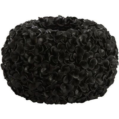 Jarrón Light & Living - negro - plástico - 38x23x38cm - Jarrón Jarrón Light & Living - negro - plástico - 38x23x38cm - Jarrón
