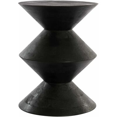 Table d'appoint Light&Living - Noir - Ø45cm - Moderne - Publicité Table d'appoint Light&Living - Noir - Ø45cm - Moderne - Publicité